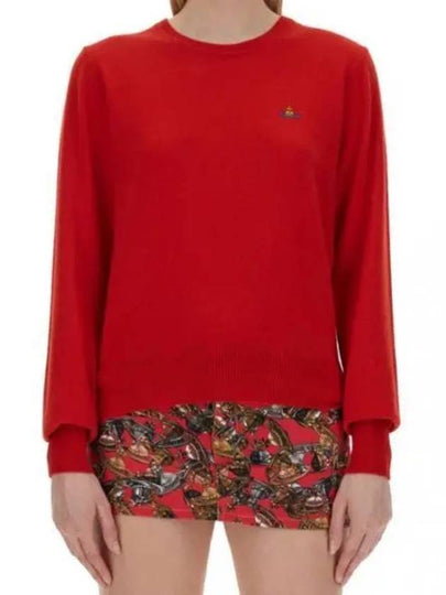 Bea Jumper Knit Top Red - VIVIENNE WESTWOOD - BALAAN 2