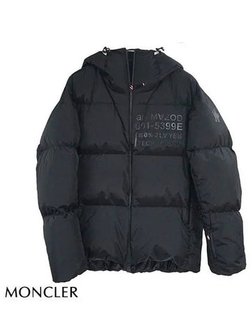 Men s Majod Short Down Padding Black 1A00054 5399E P99 - MONCLER - BALAAN 1