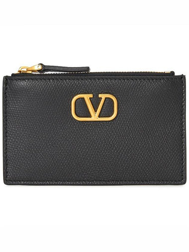 Exclusive special price limited to 30 pieces V logo signature women s card wallet P0W17SNP 0NO - VALENTINO - BALAAN 1