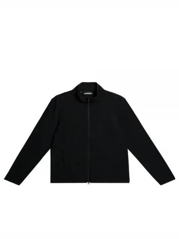 Bruno Mid Layer Zip-Up Jacket Black - J.LINDEBERG - BALAAN 2