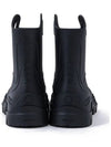 Misty Elastodien Rain Boots Black - MONCLER - BALAAN 4