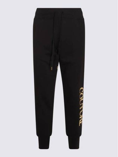 Training Jogger Pants 77GAAT05 CF00T G89 Black Gold - VERSACE - BALAAN 1