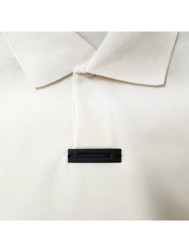 Fear Of God Essentials Beige Cotton Polo Shirt - FEAR OF GOD ESSENTIALS - BALAAN 6