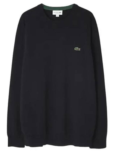 Organic cotton crewneck sweater - LACOSTE - BALAAN 1