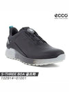 Men's S3 Boa Spikeless Golf Shoes Black - ECCO - BALAAN 4