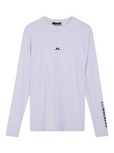 Crew Neck Golf Base T-Shirt Thor Long Sleeve GMJT08297 White - J.LINDEBERG - BALAAN 1