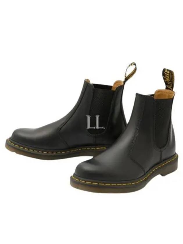 2976 Stitch Smooth Leather Chelsea Boots Black - DR. MARTENS - BALAAN 2