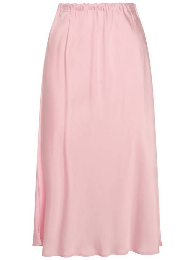 Light Pink Viscose Skirt J02MA0202J65022668 B0561012360 - JIL SANDER - BALAAN 2