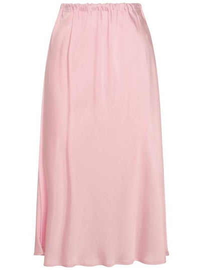 Light Pink Viscose Skirt J02MA0202J65022668 B0561012360 - JIL SANDER - BALAAN 2