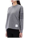 Virgin wool loopback 4 bar sweater FJT271A 055 - THOM BROWNE - BALAAN 3