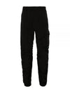 Chrome R Regular Lens Wappen Track Pants Black - CP COMPANY - BALAAN 2