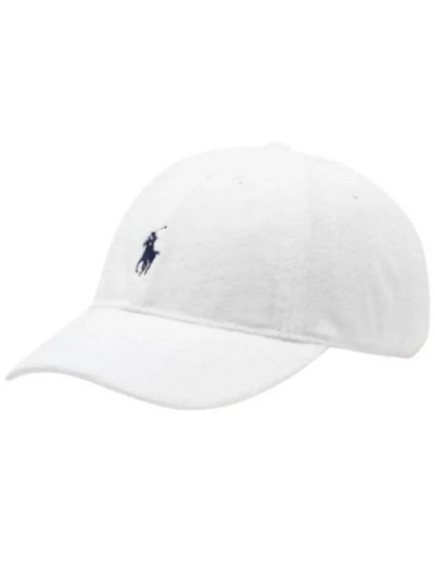 Polo Cotton Terry Pony Logo Cap 710935224003 - RALPH LAUREN - BALAAN 1