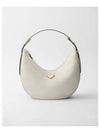 Large Leather Shoulder Bag White - PRADA - BALAAN 2