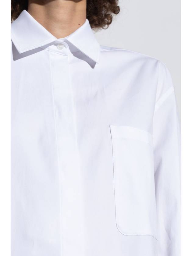 Max Mara Shirt With Pocket, Women's, White - MAX MARA - BALAAN 5