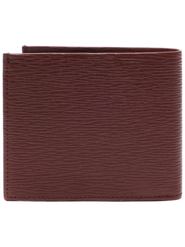 Gancini Half Wallet Brown - SALVATORE FERRAGAMO - BALAAN 5