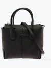 Di Leather Tote Bag Black - TOD'S - BALAAN 2