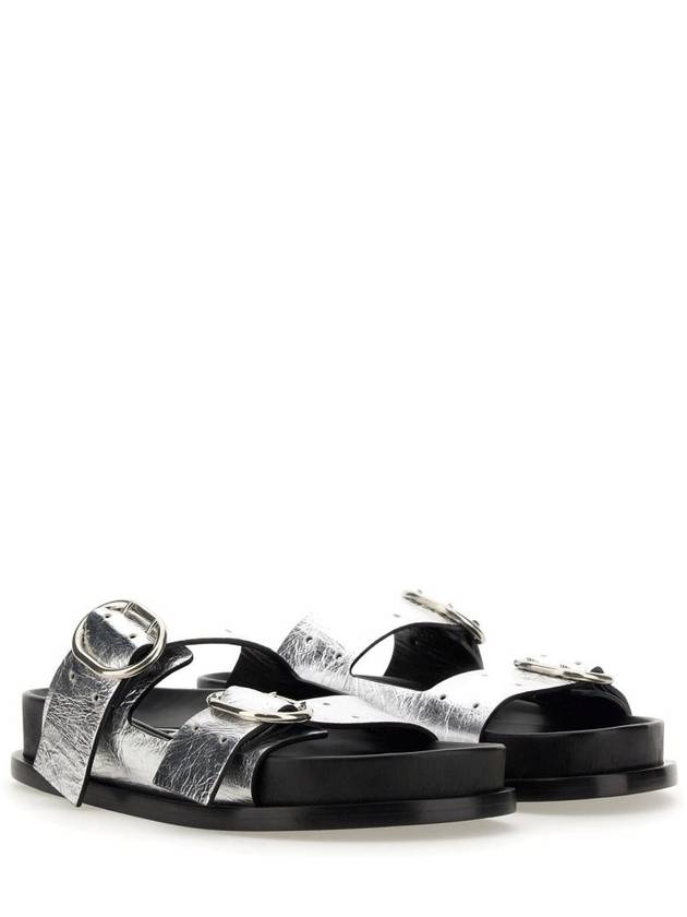 Flat Shoes J15WP0090 P5802042 SILVER - JIL SANDER - BALAAN 3