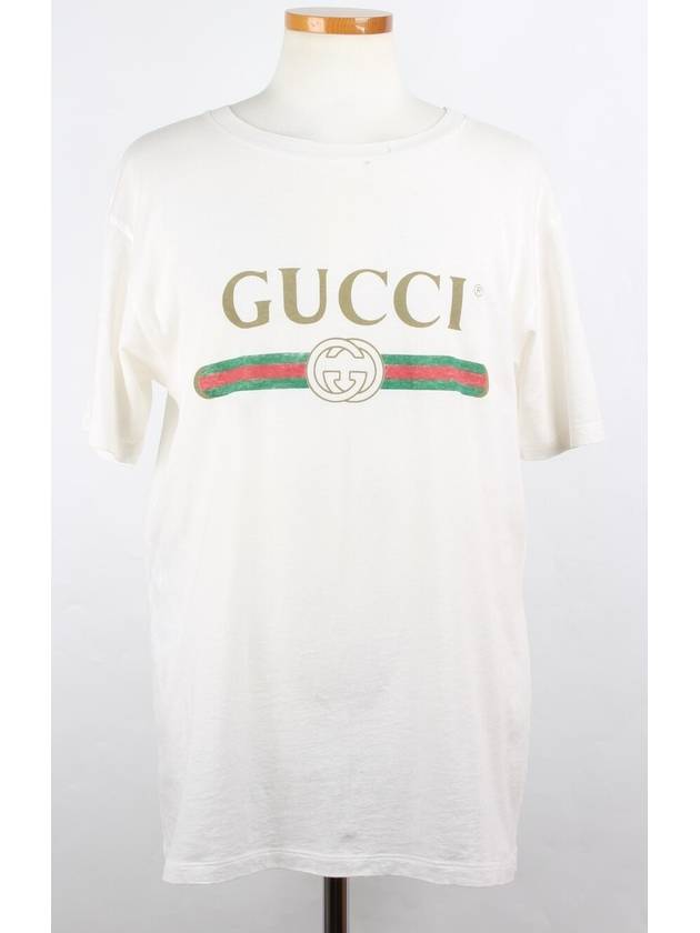 Band logo short sleeve t shirt XS - GUCCI - BALAAN 1