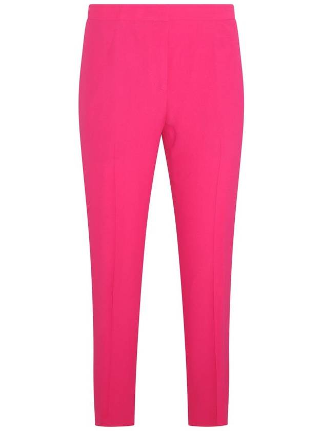 ORCHID Pink Viscose Blend Stretch Pants 737345QEAAA5033 B0560956034 - ALEXANDER MCQUEEN - BALAAN 1