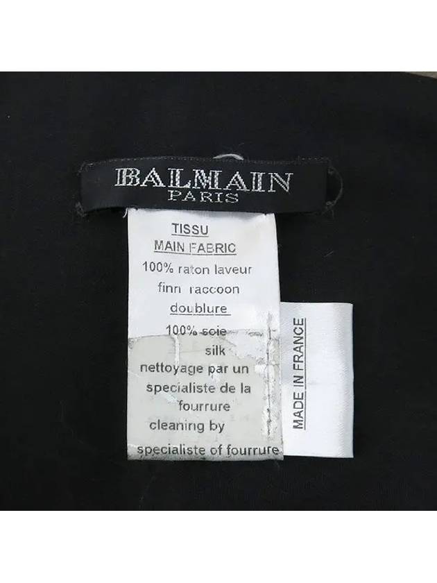 Raccoon muffler fashion accessories - BALMAIN - BALAAN 4