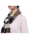 Classic Check Cashmere Muffler Beige - BURBERRY - BALAAN 6