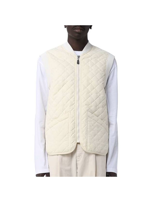 Quilted Vest Ivory - A.P.C. - BALAAN 1
