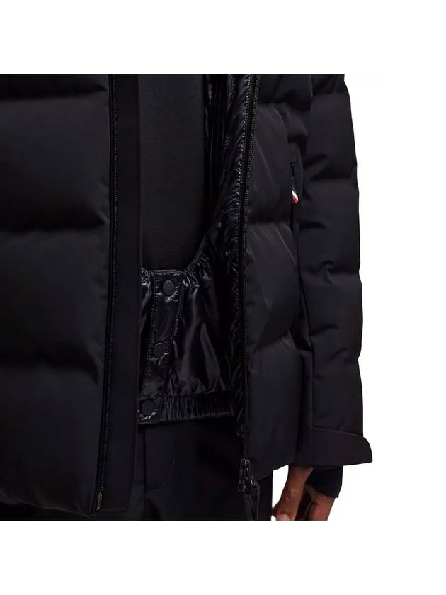 Men's Montgetech Hooded Down Ski Padding Black - MONCLER - BALAAN 3