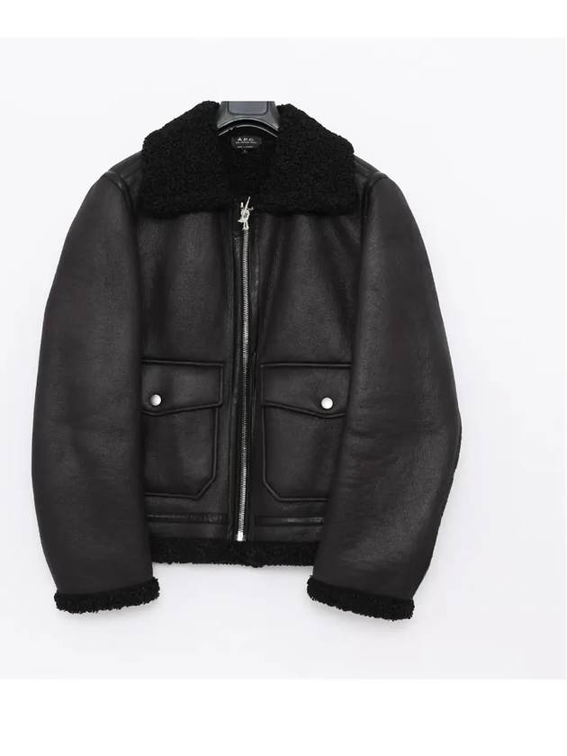 Tommy leather jacket black - A.P.C. - BALAAN 3