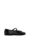 leather ballerina shoes 1F793NF005H27 - PRADA - BALAAN 2