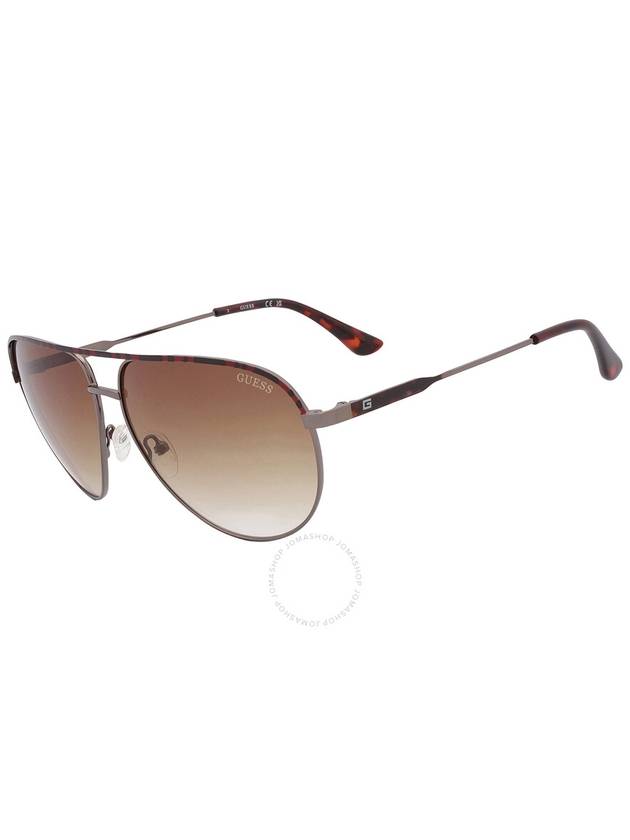 Guess Factory Brown Pilot Men's Sunglasses GF5083 08F 62 - GUESS - BALAAN 3