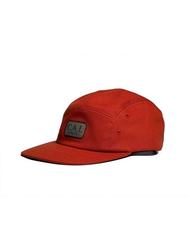 Logo label camp cap Orange - CASEALOT - BALAAN 1