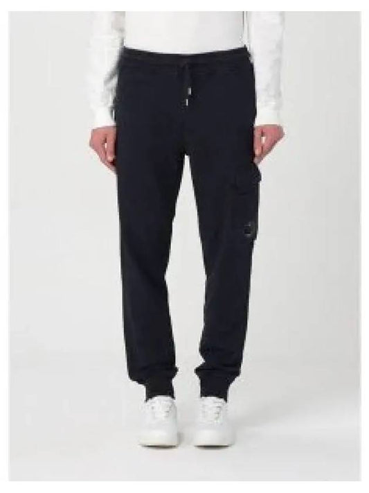 CP Company Diagonal Cotton Jogger Pants Black 16CMSP100A110044G999 - CP COMPANY - BALAAN 1