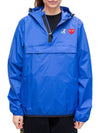 Play x Kway Le Bray 3 0 Hooded Jacket P1 J502 2 Blue - COMME DES GARCONS - BALAAN 2