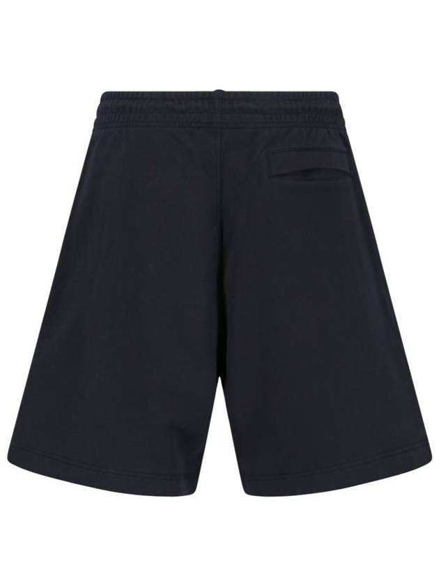 Bold Fox Head Patch Oversized Jog Shorts Black - MAISON KITSUNE - BALAAN 3