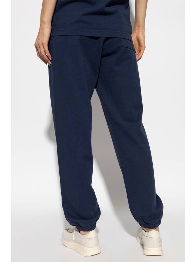 Sporty & Rich Sweatpants With Logo, Unisex, Navy Blue - SPORTY & RICH - BALAAN 4