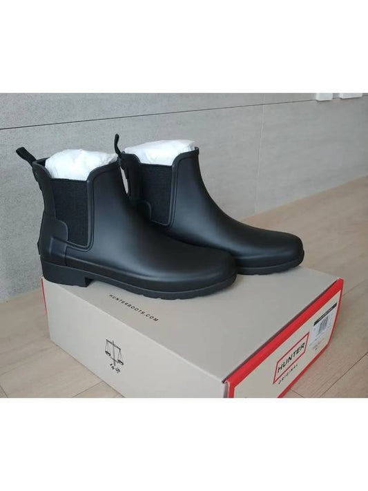 Original Refined Chelsea Rain Boots Black W ORG REFINED CHELSEA WFS1017RMA - HUNTER - BALAAN 2