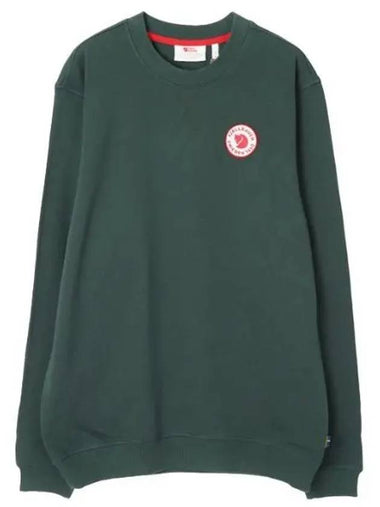 Women s Logo Badge Sweater Long Sleeve T Shirt Tee - FJALL RAVEN - BALAAN 1