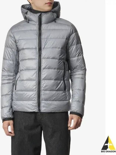 Crofton Hoody Black Label Padding Grey - CANADA GOOSE - BALAAN 2