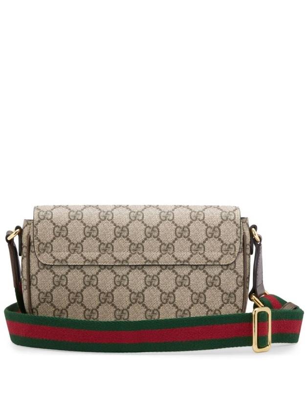 Ophidia GG Mini Bag Beige Ebony - GUCCI - BALAAN 7