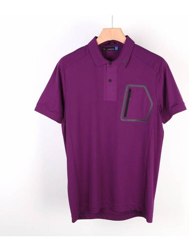 Max Max Slim TX Polo Shirt Deep Purple - J.LINDEBERG - BALAAN 1