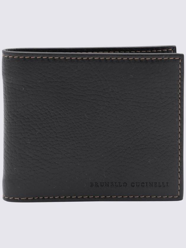 Full Grain Calfskin Half Wallet Black - BRUNELLO CUCINELLI - BALAAN 2