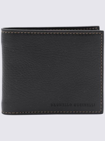 Full Grain Calfskin Half Wallet Black - BRUNELLO CUCINELLI - BALAAN 2