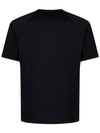 70/2 Mercerized Jersey Logo Short Sleeve T-Shirt Black - CP COMPANY - BALAAN 3