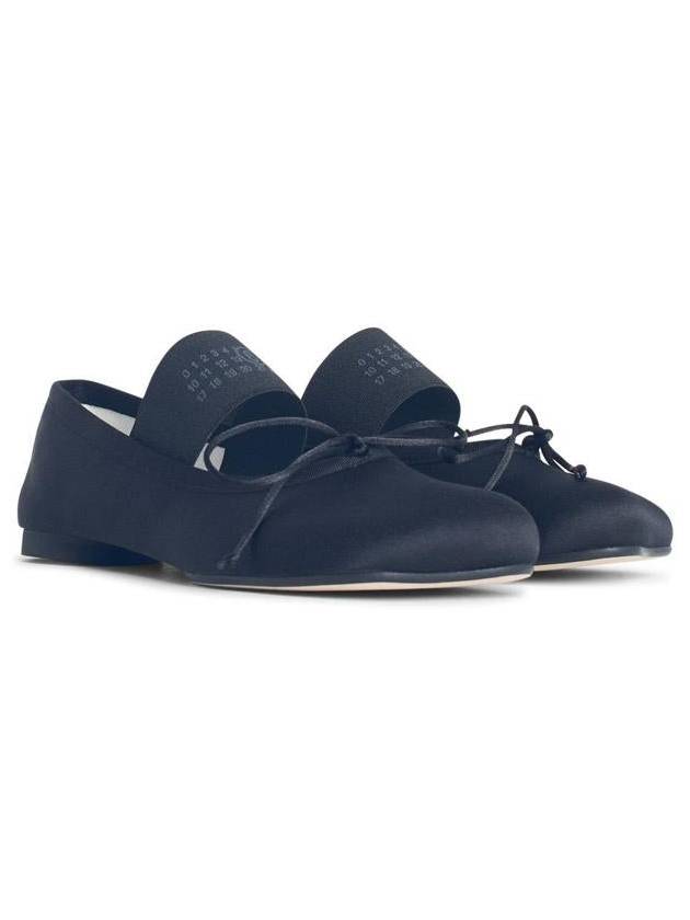 Anatomic Satin Ballerinas Flat Black - MAISON MARGIELA - BALAAN 3