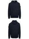 Signature Logo Patch Hoodie Navy - STONE ISLAND - BALAAN 5