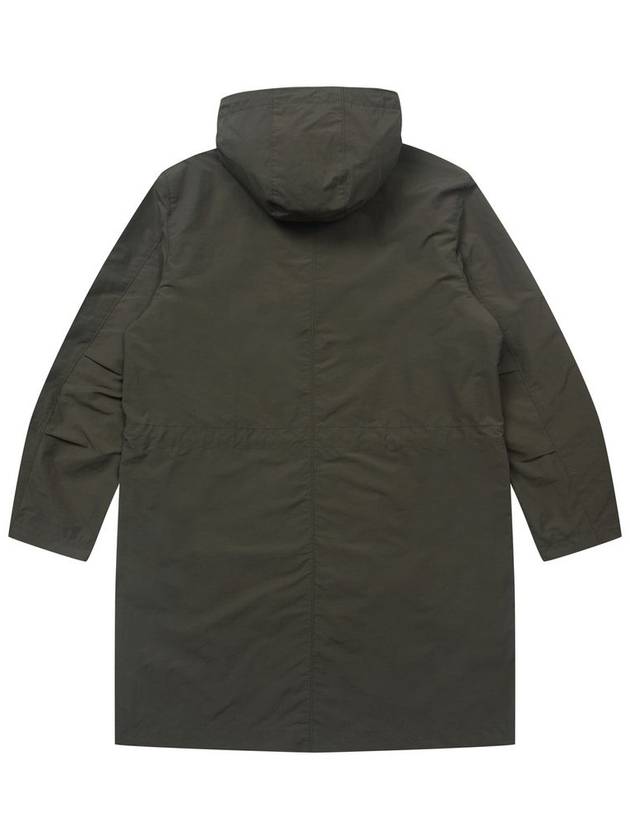 Men's Hooded Trench Coat Khaki SW21PCO04KK - SOLEW - BALAAN 3