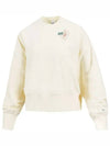 Naomi Osaka Phoenix Fleece Oversized Crew Neck Sweatshirt Pale Ivory - NIKE - BALAAN 3