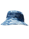 Men's Denver Print Bucket Hat Hibiscus Blue - J.LINDEBERG - BALAAN 2