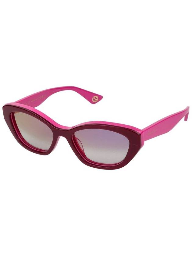 24SS SUNGLASSES GG1638S 003 BURGUNDY FUCHSIA RED - GUCCI - BALAAN 3