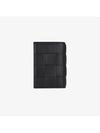 Cassette Half Wallet Black - BOTTEGA VENETA - BALAAN 4